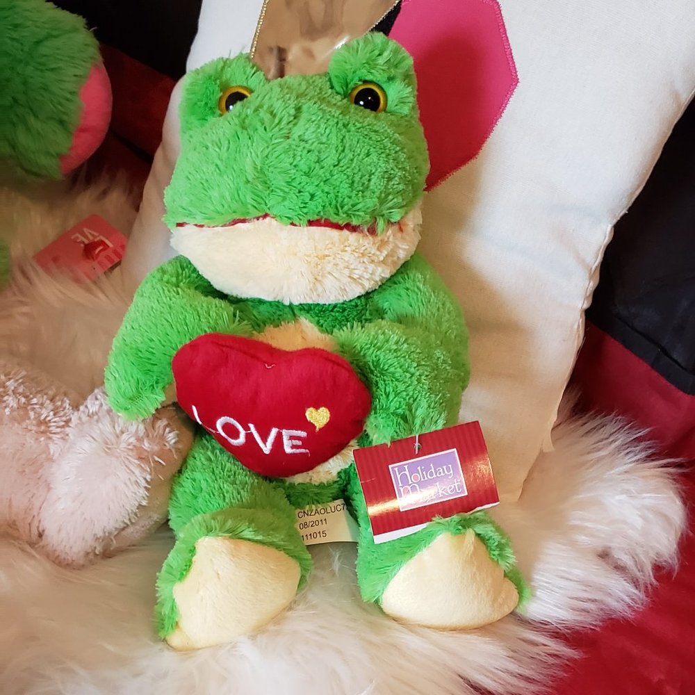 My Favorite Love Frog Stuffed Animal